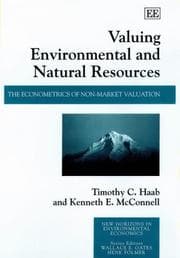 Tapa de Valuing environmental and natural resources