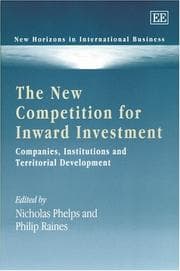 Tapa de The new competition for inward investment
