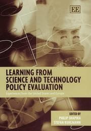 Tapa de LEARNING FROM SCIENCE AND TECHNOLOGY POLICY EVALUATION: EXPERIENCES FROM THE UNITED...; ED. BY PHILIP SHAPIRA