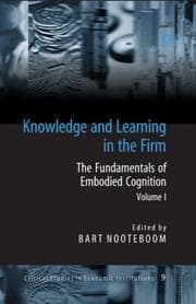 Tapa de Knowledge And Learning in the Firm (Critical Studies in Economic Institutions, Volume 9)