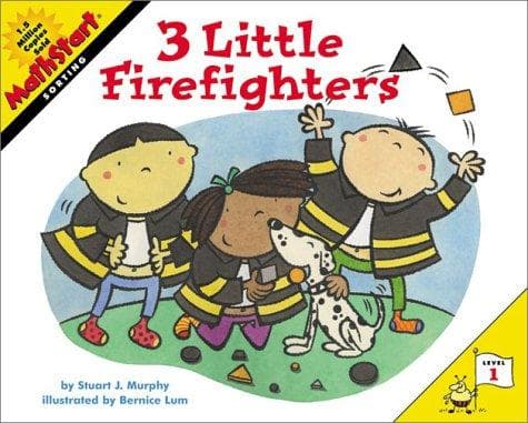 Tapa de 3 Little Firefighters (MathStart 1)