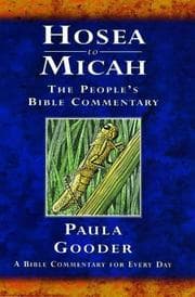 Tapa de Hosea to Micah (People's Bible Commentaries)