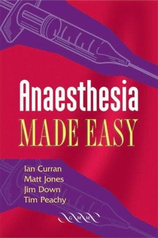 Tapa de Anaesthesia from First Principles