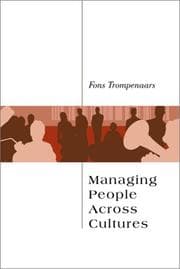 Tapa de Managing people across cultures