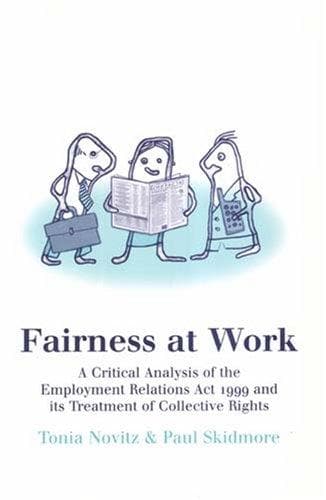 Tapa de Fairness at work
