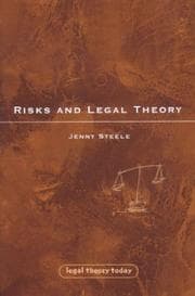 Tapa de Risks and legal theory