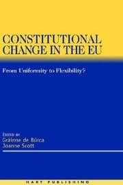 Tapa de Constitutional change in the EU