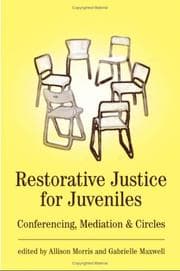 Tapa de Restorative justice for juveniles