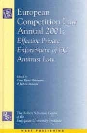 Tapa de European Competition Law Annual 2001