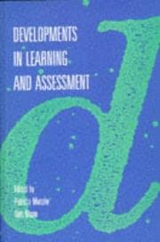Tapa de Developments in learning and assessment