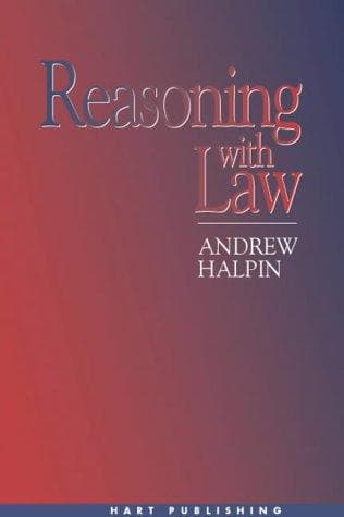 Tapa de Reasoning With Law