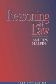 Tapa de Reasoning With Law
