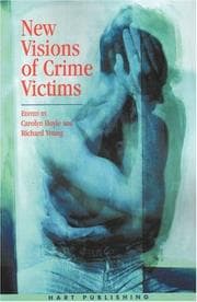 Tapa de New visions of crime victims