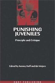 Tapa de Punishing juveniles