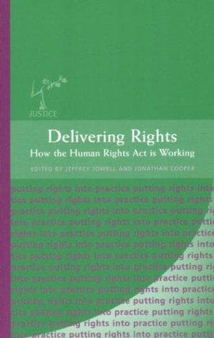 Tapa de Delivering rights