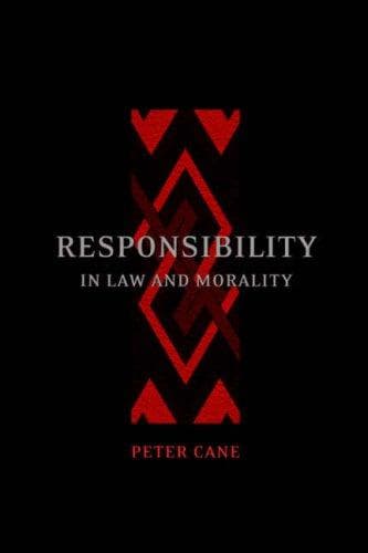 Tapa de Responsibility in law and morality