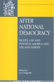 Tapa de After national democracy