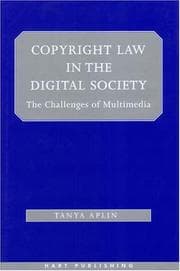 Tapa de Copyright law in the digital society