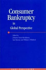 Tapa de Consumer bankruptcy in global perspective