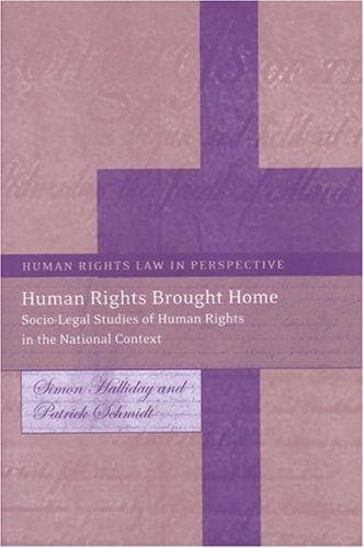 Tapa de Human rights brought home