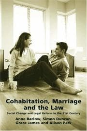 Tapa de Cohabitation, Marriage and the Law