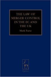 Tapa de The Law of Merger Control in the EC And the UK