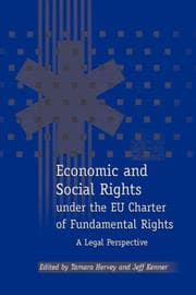Tapa de Economic and Social Rights under the EU Charter of Fundamental Rights