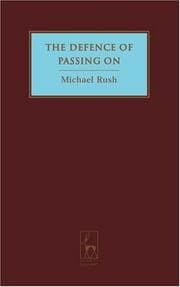 Tapa de The Defence of Passing On