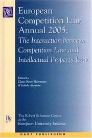 Tapa de European Competition Law Annual 2005