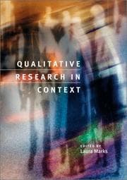 Tapa de Qualitative Research in Context