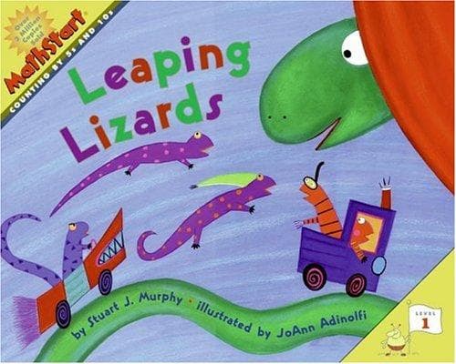 Tapa de Leaping Lizards (MathStart 1)