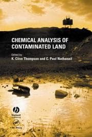 Tapa de Chemical Analysis of Contaminated Land (Sheffield Analytical Chemistry)