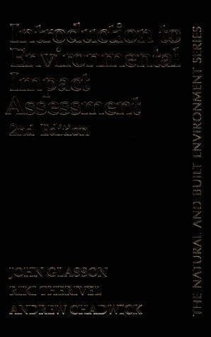 Tapa de Introduction to Enviromental Impact Assessment