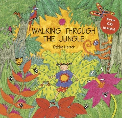 Tapa de Walking through the jungle