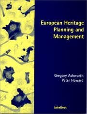 Tapa de European heritage, planning and management
