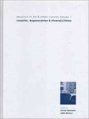 Tapa de Locality, regeneration & divers[c]ities