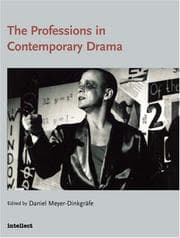 Tapa de The professions in contemporary drama