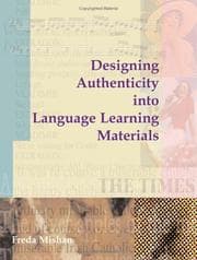 Tapa de Designing authenticity into language learning materials