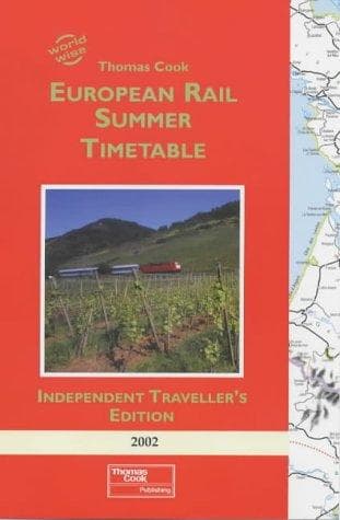 Tapa de Thomas Cook European Rail Timetable (World Wise)