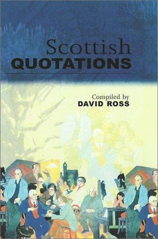 Tapa de Scottish Quotations