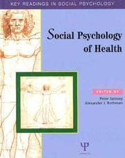 Tapa de Social Psychology and Health