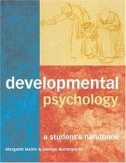 Tapa de Developmental psychology