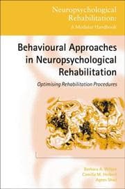Tapa de Behavioural Approaches to Neuropsychological Rehabilitation