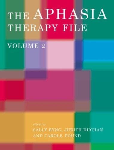 Tapa de The aphasia therapy file