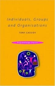 Tapa de Individuals, Groups and Organizations