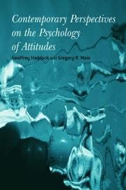 Tapa de Contemporary perspectives on the psychology of attitudes