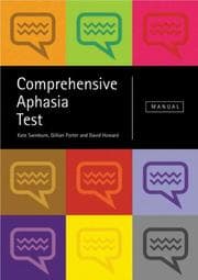 Tapa de Comprehensive Aphasia Test