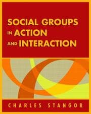 Tapa de Social groups in action and interaction