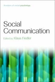Tapa de Social Communication (Frontiers of Social Psychology)