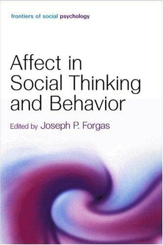 Tapa de Affect in social thinking and behavior